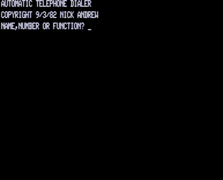 Screen shot